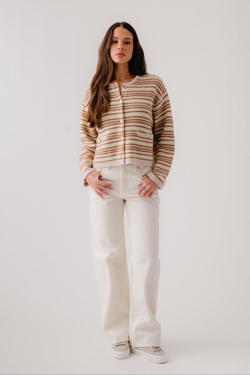 SAMMY DYED RELAXED STRAIGHT LEG | GARDENIA