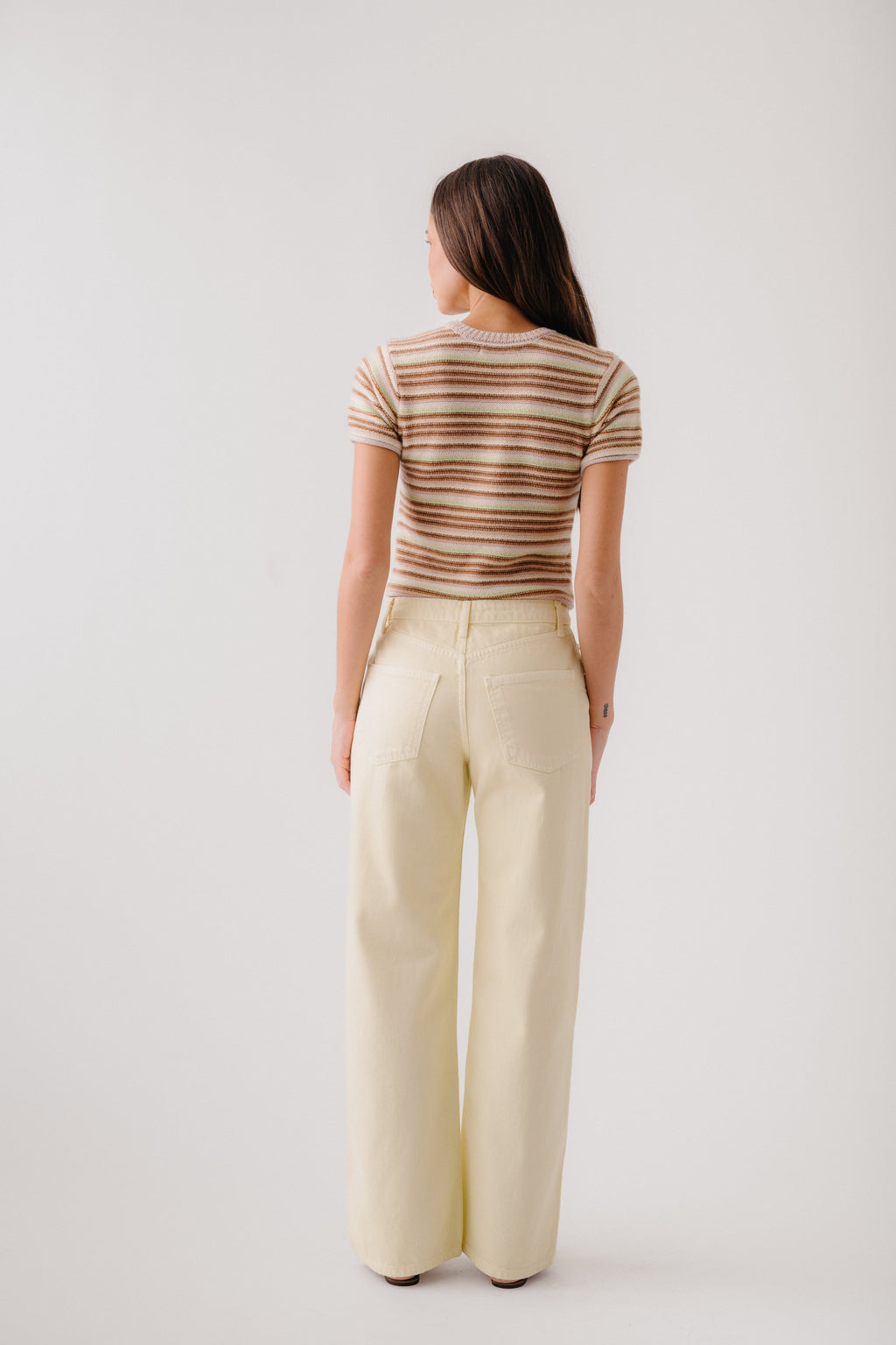 SAMMY DYED RELAXED STRAIGHT LEG | BUTTERCUP